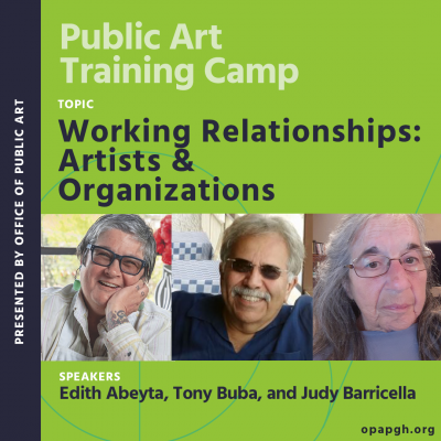 Working Relationships: Artists & Organizations