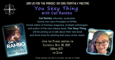 You Sexy Thing by Cat Rambo Virtual Launch Event