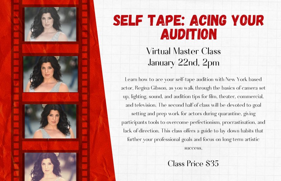 Self-Tape: Acing Your Audition