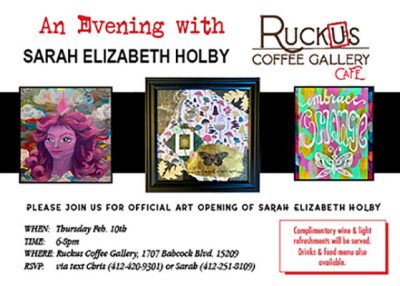 Art Opening for Sarah Holby